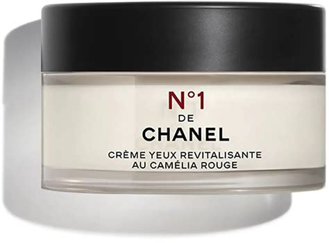 n 1 de chanel creme yeux revitalisante au camelia rouge|chanel no 1.